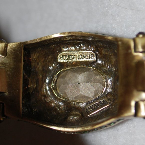 Heidi Daus "Tastefully Yours" Cuff Bracelet - NWOT - Picture 8 of 11